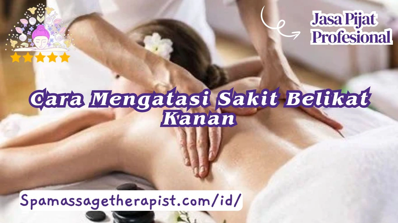 "cara mengatasi sakit belikat kanan"